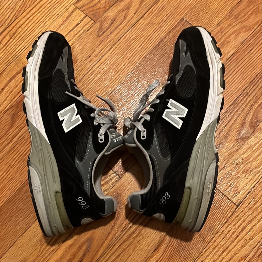New balance 993 black 12D